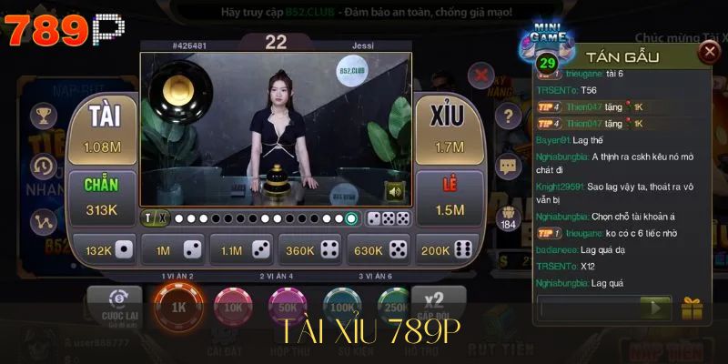 tài xỉu 789P